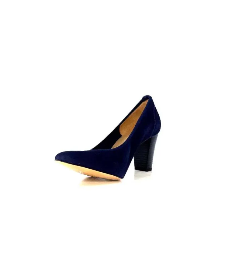 qootum- modascoop Qootum 13500 Daim Marine*Femme Escarpins