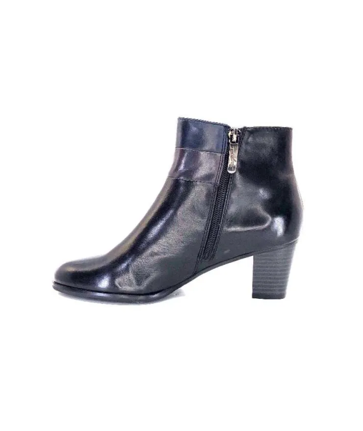 Regarde Le Ciel Regarde De Ciel Sonia 133 Cuir Noir*Femme Bottines