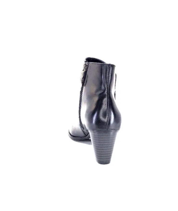 Regarde Le Ciel Regarde De Ciel Sonia 133 Cuir Noir*Femme Bottines
