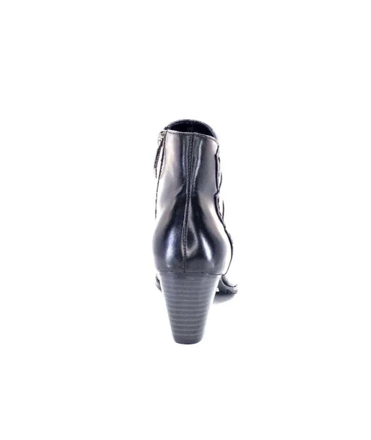 Regarde Le Ciel Regarde De Ciel Sonia 133 Cuir Noir*Femme Bottines