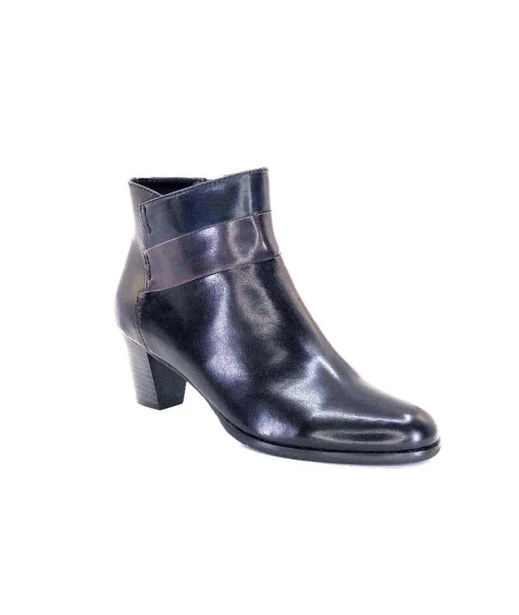 Regarde Le Ciel Regarde De Ciel Sonia 133 Cuir Noir*Femme Bottines