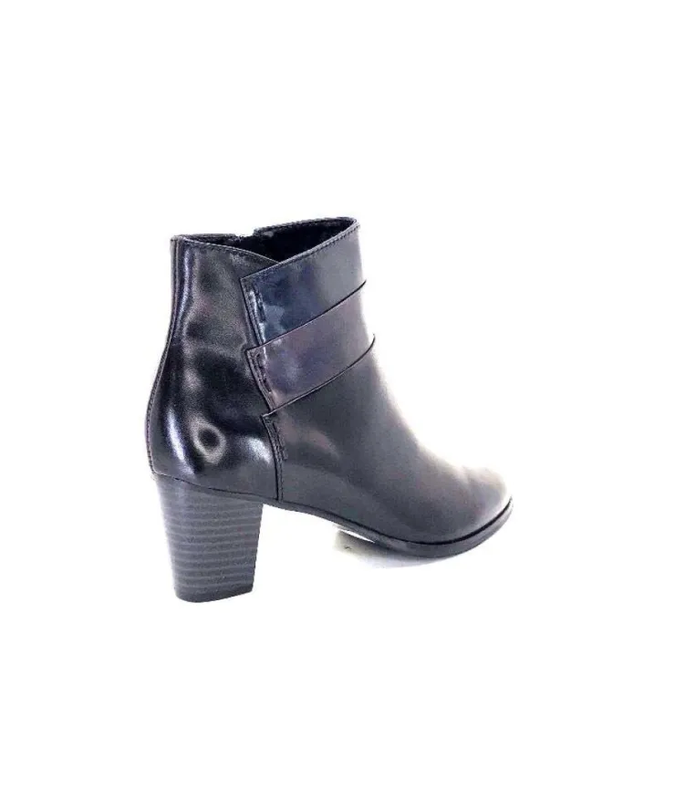Regarde Le Ciel Regarde De Ciel Sonia 133 Cuir Noir*Femme Bottines