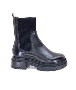 Regarde Le Ciel Blazey 01 Cuir Noir*Femme Bottines