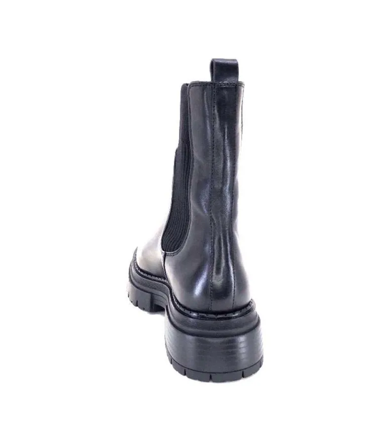 Regarde Le Ciel Blazey 01 Cuir Noir*Femme Bottines