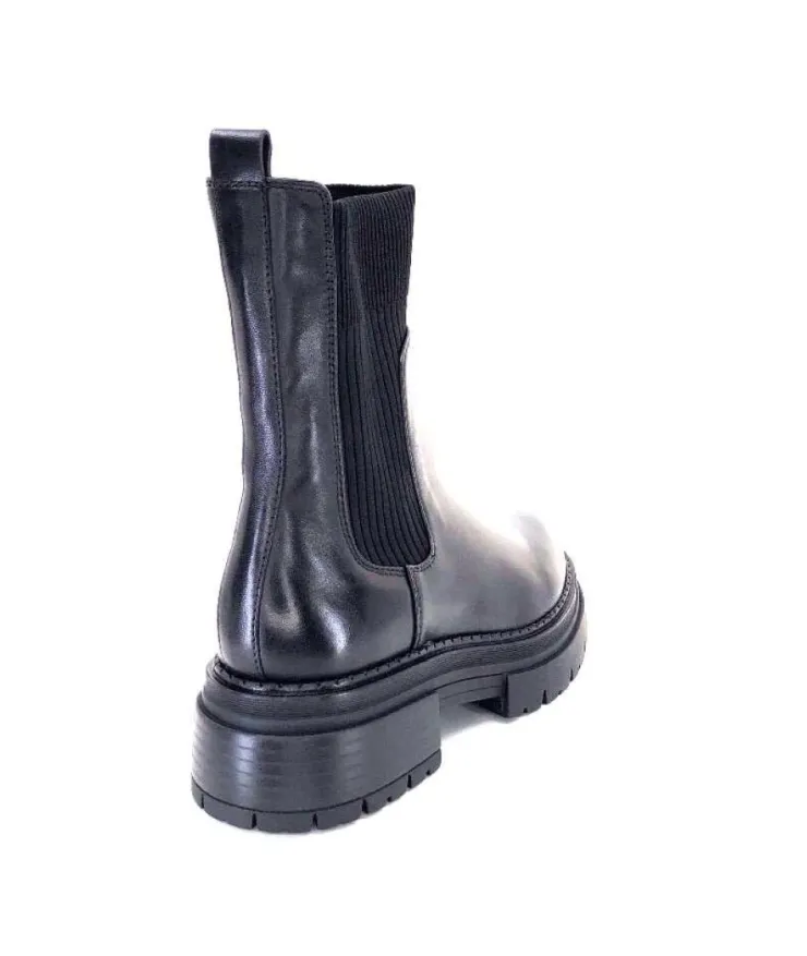 Regarde Le Ciel Blazey 01 Cuir Noir*Femme Bottines