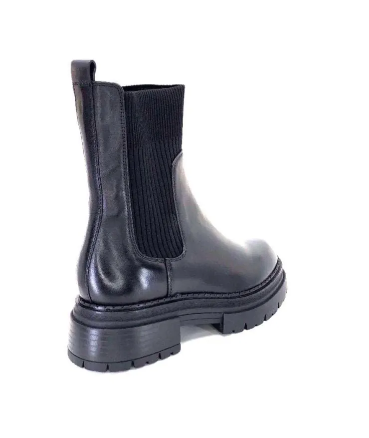 Regarde Le Ciel Blazey 01 Cuir Noir*Femme Bottines