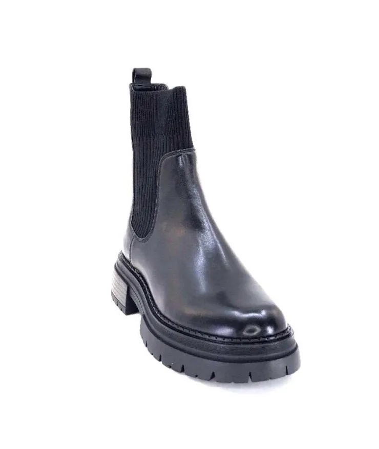 Regarde Le Ciel Blazey 01 Cuir Noir*Femme Bottines