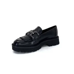 Regarde Le Ciel Dalia 06 Cuir Noir*Femme Mocassins
