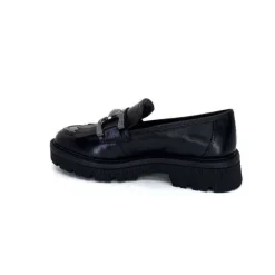 Regarde Le Ciel Dalia 06 Cuir Noir*Femme Mocassins