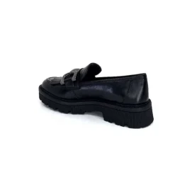 Regarde Le Ciel Dalia 06 Cuir Noir*Femme Mocassins