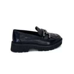 Regarde Le Ciel Dalia 06 Cuir Noir*Femme Mocassins