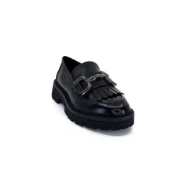 Regarde Le Ciel Dalia 06 Cuir Noir*Femme Mocassins
