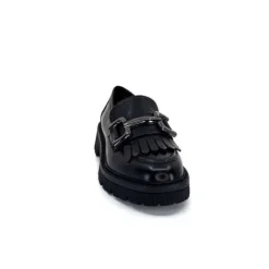 Regarde Le Ciel Dalia 06 Cuir Noir*Femme Mocassins