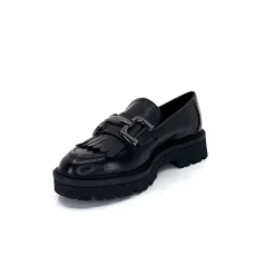 Regarde Le Ciel Dalia 06 Cuir Noir*Femme Mocassins