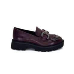 Regarde Le Ciel Dalia 06 Cuir Bordeaux*Femme Mocassins