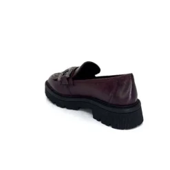 Regarde Le Ciel Dalia 06 Cuir Bordeaux*Femme Mocassins