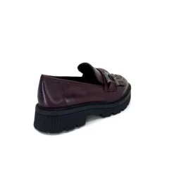 Regarde Le Ciel Dalia 06 Cuir Bordeaux*Femme Mocassins