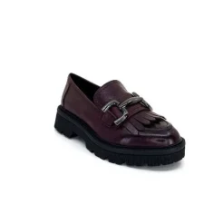 Regarde Le Ciel Dalia 06 Cuir Bordeaux*Femme Mocassins