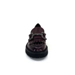 Regarde Le Ciel Dalia 06 Cuir Bordeaux*Femme Mocassins