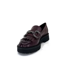 Regarde Le Ciel Dalia 06 Cuir Bordeaux*Femme Mocassins