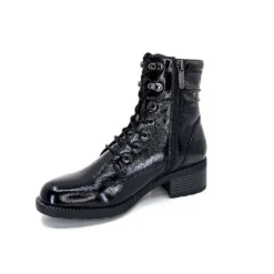 Regarde Le Ciel Emily 40 Cuir Noir*Femme Bottines