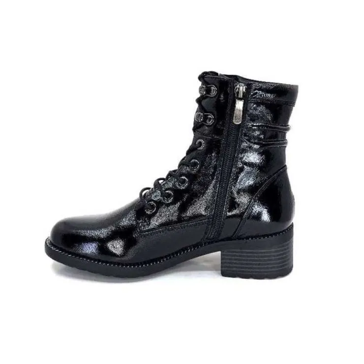 Regarde Le Ciel Emily 40 Cuir Noir*Femme Bottines