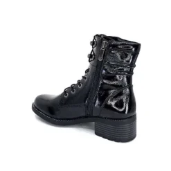 Regarde Le Ciel Emily 40 Cuir Noir*Femme Bottines
