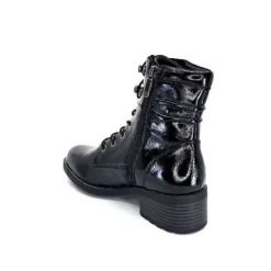 Regarde Le Ciel Emily 40 Cuir Noir*Femme Bottines