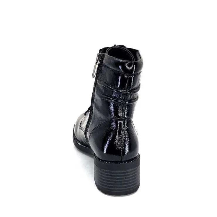 Regarde Le Ciel Emily 40 Cuir Noir*Femme Bottines