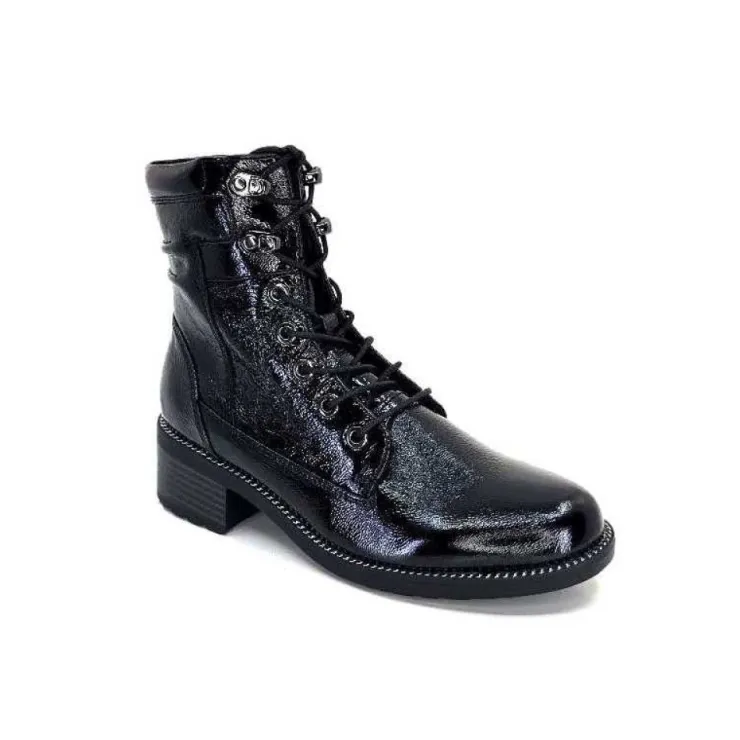 Regarde Le Ciel Emily 40 Cuir Noir*Femme Bottines