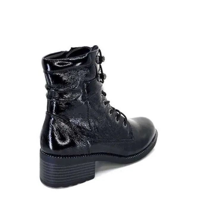 Regarde Le Ciel Emily 40 Cuir Noir*Femme Bottines