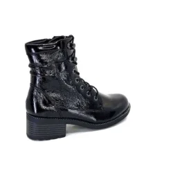 Regarde Le Ciel Emily 40 Cuir Noir*Femme Bottines
