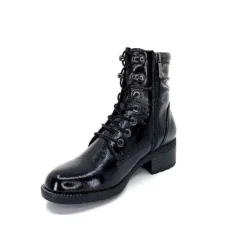 Regarde Le Ciel Emily 40 Cuir Noir*Femme Bottines