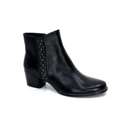 Regarde Le Ciel Isabel 56 Delice Cuir Noir*Femme Bottines