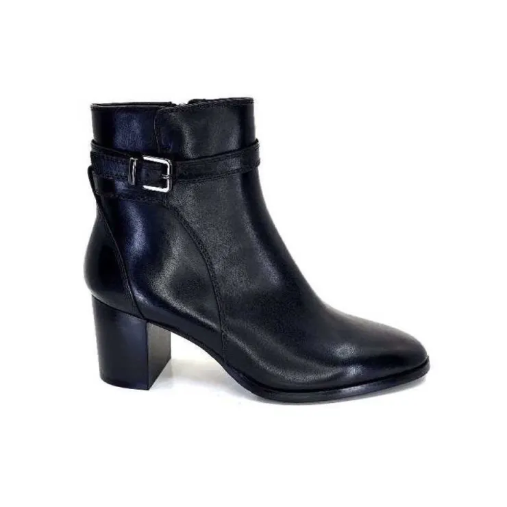 Regarde Le Ciel Johan 09 Cuir Noir*Femme Bottines