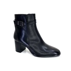 Regarde Le Ciel Johan 09 Cuir Noir*Femme Bottines