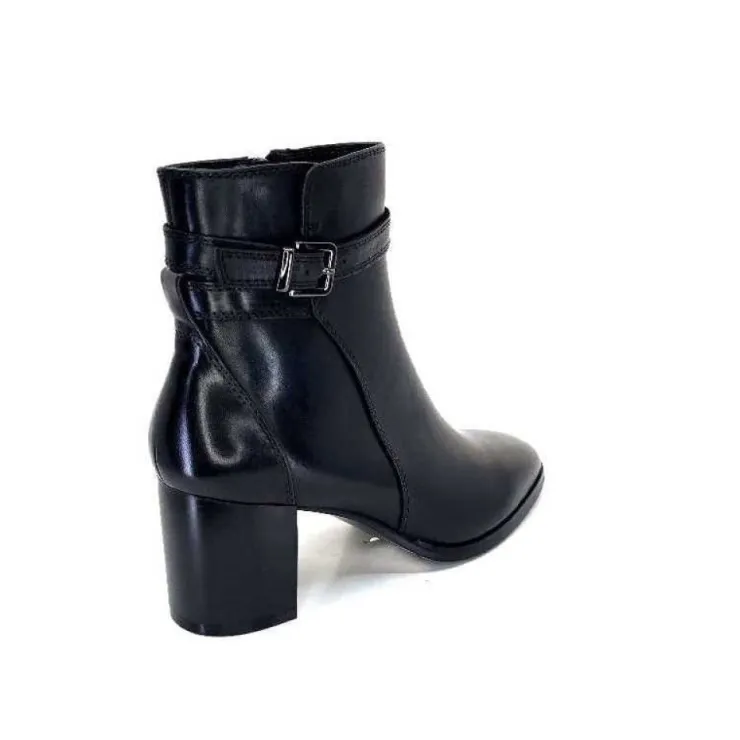Regarde Le Ciel Johan 09 Cuir Noir*Femme Bottines