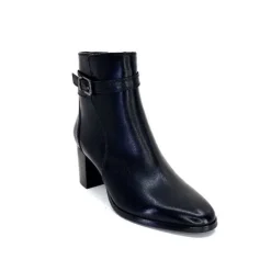 Regarde Le Ciel Johan 09 Cuir Noir*Femme Bottines