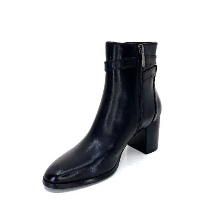 Regarde Le Ciel Johan 09 Cuir Noir*Femme Bottines