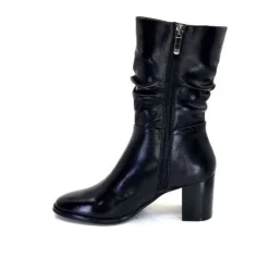 Regarde Le Ciel Johan 11 Cuir Noir*Femme Bottines