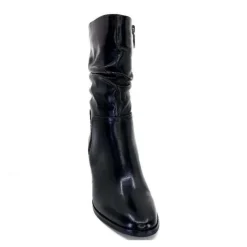 Regarde Le Ciel Johan 11 Cuir Noir*Femme Bottines