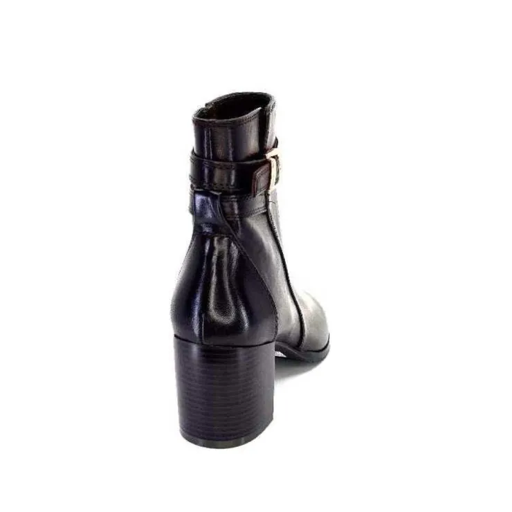 Regarde Le Ciel Johan 09 Cuir Marron*Femme Bottines