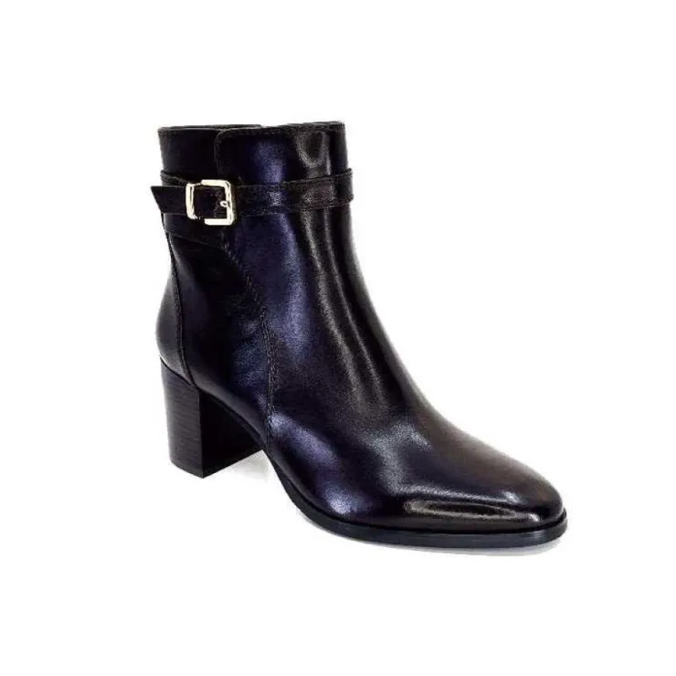 Regarde Le Ciel Johan 09 Cuir Marron*Femme Bottines