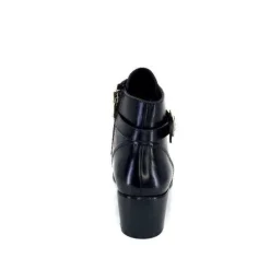 Regarde Le Ciel Jolene 04 Delice Cuir Noir*Femme Bottines