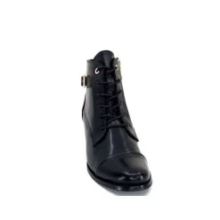 Regarde Le Ciel Jolene 04 Delice Cuir Noir*Femme Bottines