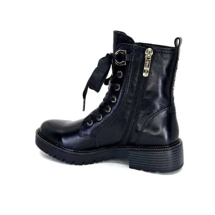 Regarde Le Ciel Josef 08 Cuir Noir*Femme Bottines