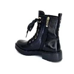 Regarde Le Ciel Josef 08 Cuir Noir*Femme Bottines