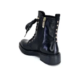 Regarde Le Ciel Josef 08 Cuir Noir*Femme Bottines