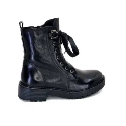 Regarde Le Ciel Josef 08 Cuir Noir*Femme Bottines