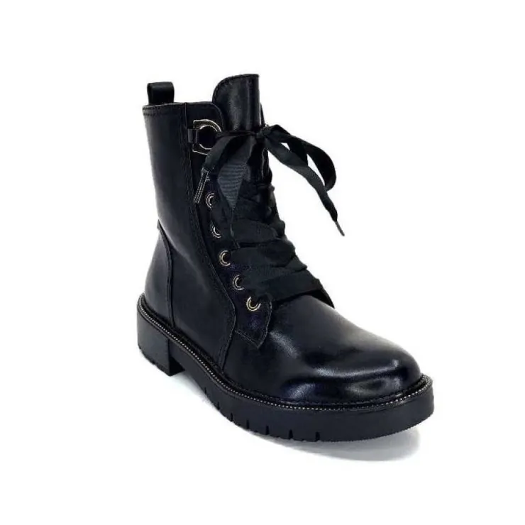 Regarde Le Ciel Josef 08 Cuir Noir*Femme Bottines
